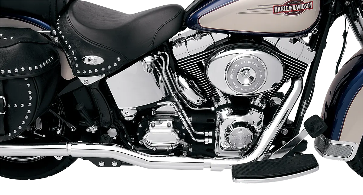 Bassani Xhaust Power Curve True-Dual Krümmerrohre für Softail
