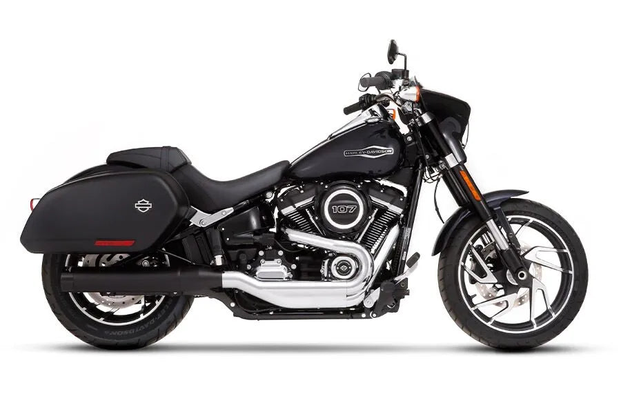 Rinehart Racing 4" Slip-on Schalldämpfer für Softail Sport Glide