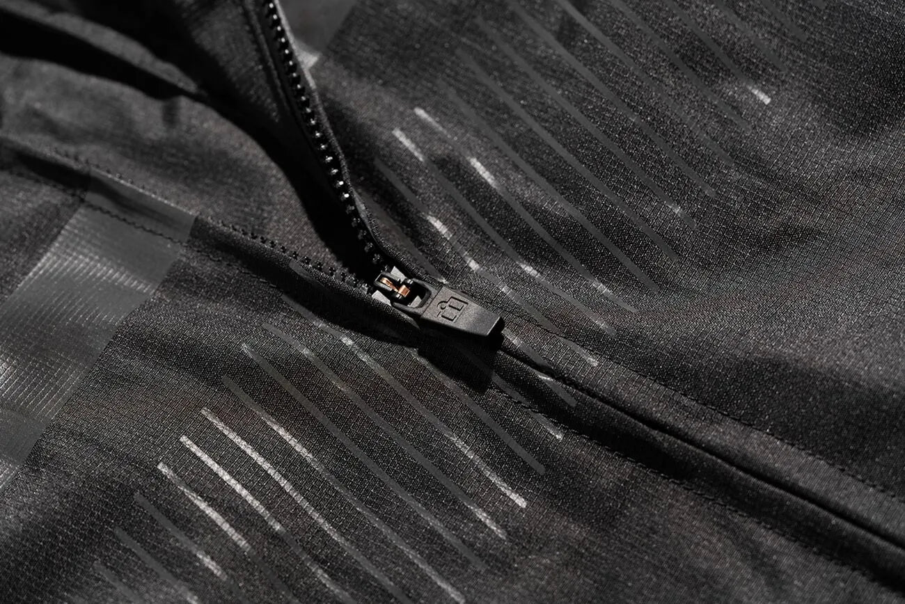 Icon Damen-Motorradjacke Pdx3™ – Schwarz/Dunkelgrau