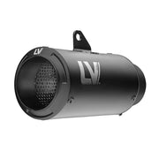 Leovince LV Corsa S Vollschwarzer Slip-on-Schalldämpfer