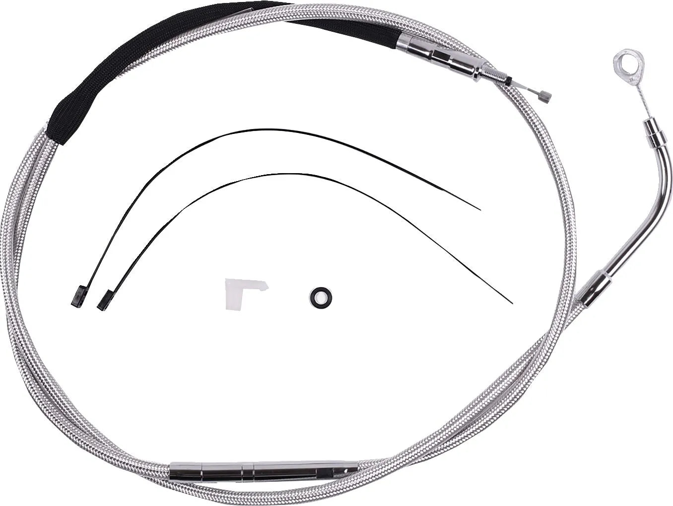 Magnum Shielding Polierter Kupplungszug für Harley Davidson