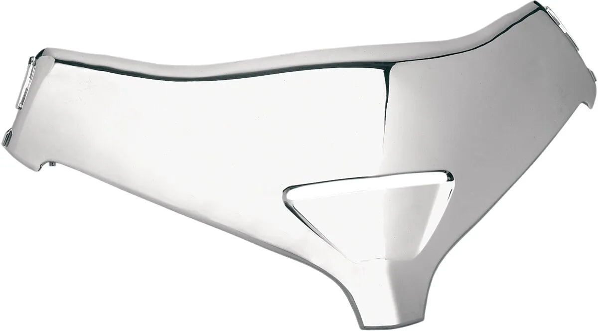 Parts Unlimited Windschutzscheiben-Zierblende – Chrom