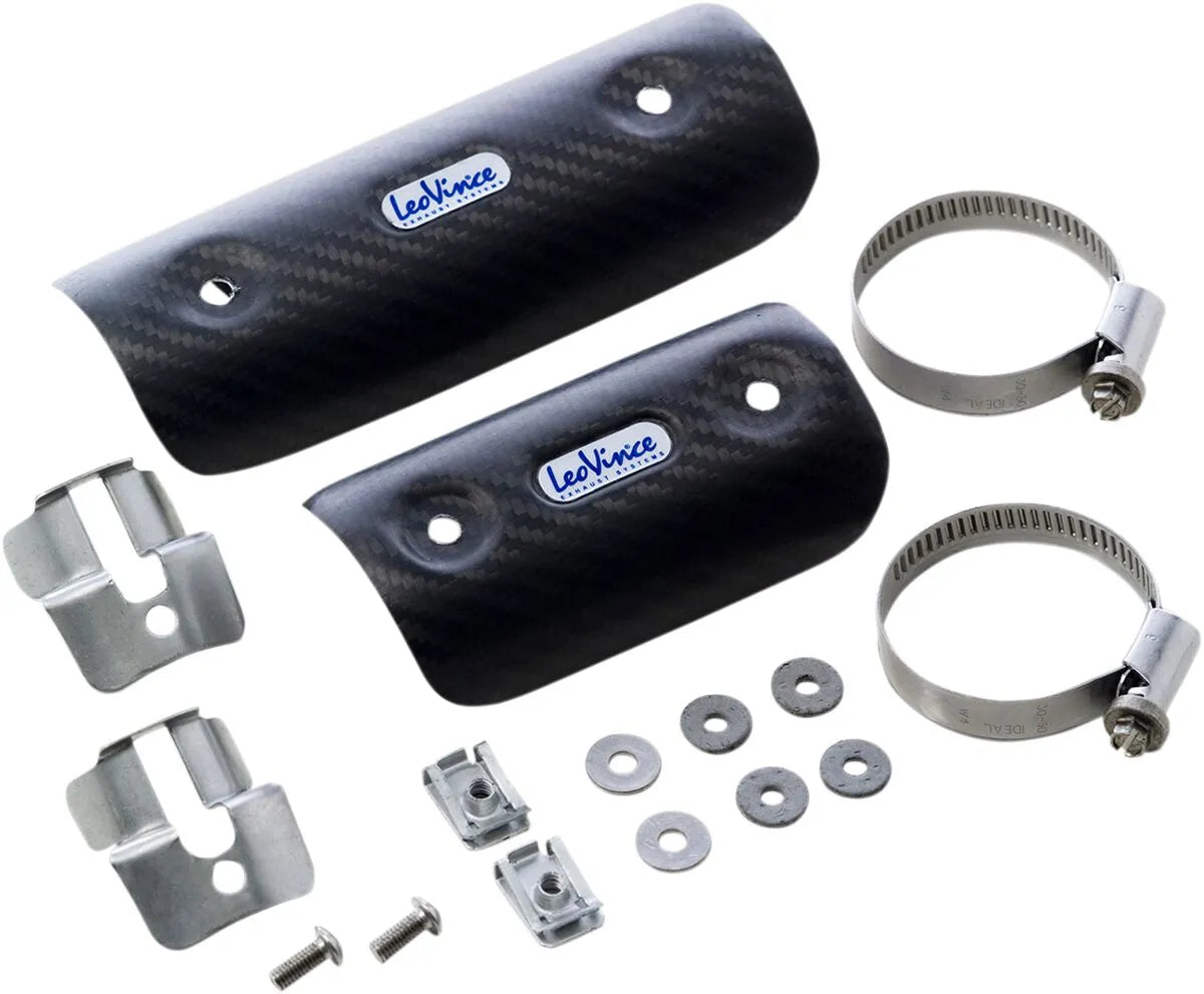 Leovince Universal-Hitzeschild aus Kohlefaser