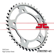 JT Sprockets Stahl-Kettenrad hinten 530-41 Zähne
