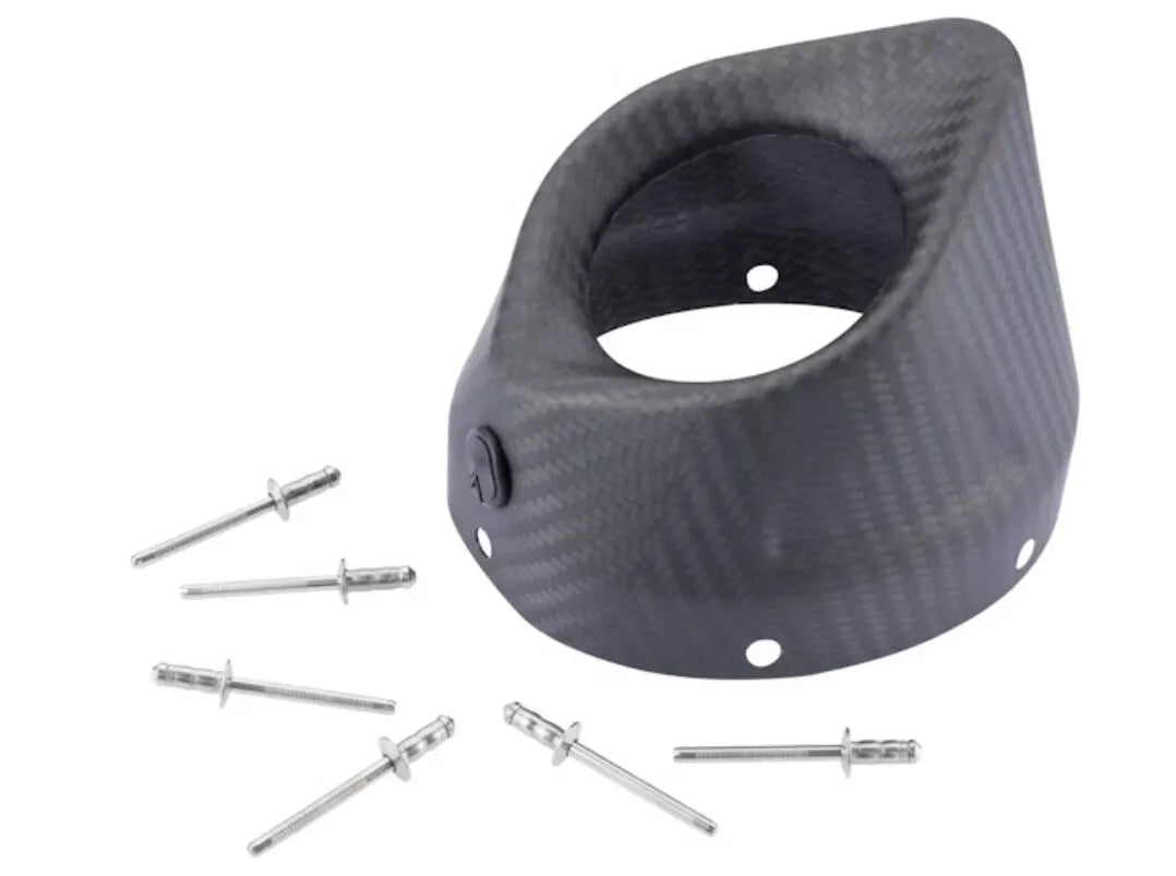 Leovince Endkappe aus Kohlefaser-Schalldämpfer