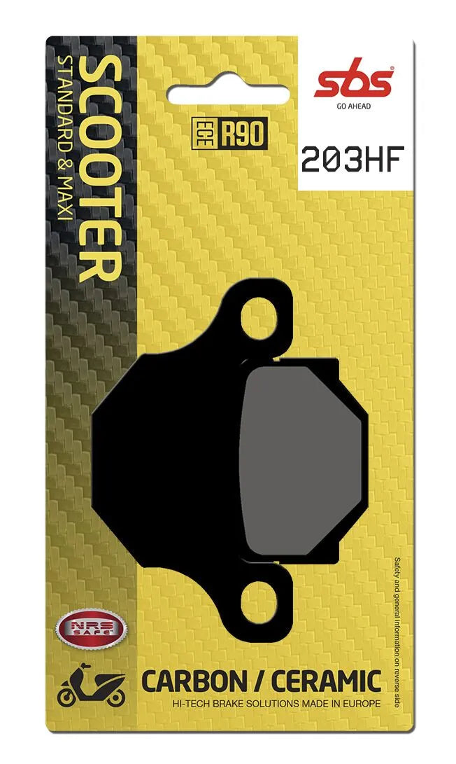 SBS HF Street Keramik-Organische Bremsbeläge