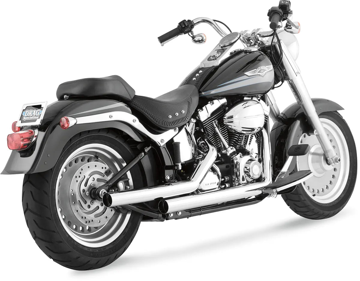 Vance &amp; Hines Straightshots Komplettauspuffanlage, Chrom
