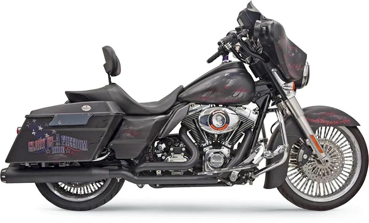 Bassani Xhaust True-Dual Down Under Krümmer für Harley-Davidson '95-'16