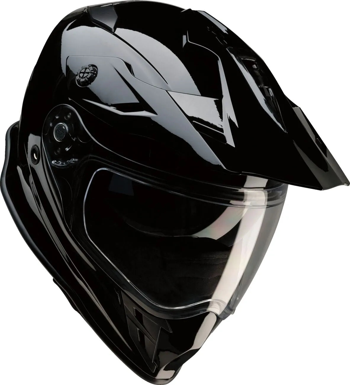 Z1r Range 2.0 Helm – Dual Sport Schwarz Glanz