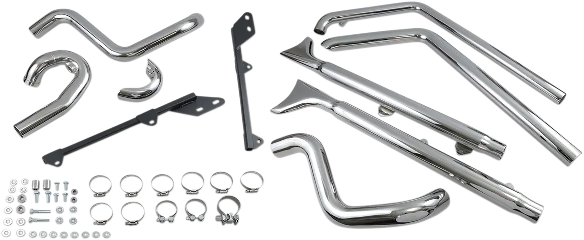 Bassani Xhaust True Duals Fishtail Auspuffanlage