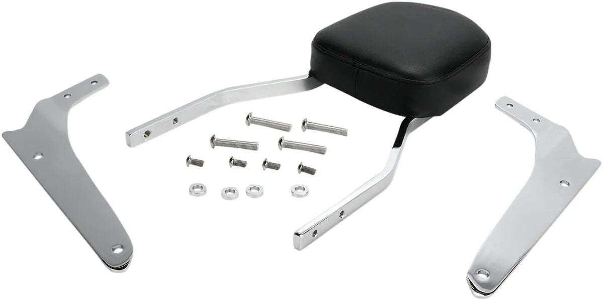 Cobra Square Sissy Bar Kit - Chromstahl