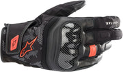 Alpinestars SMX Z Drystar Handschuhe – Schwarz/Fluoreszierendes Rot