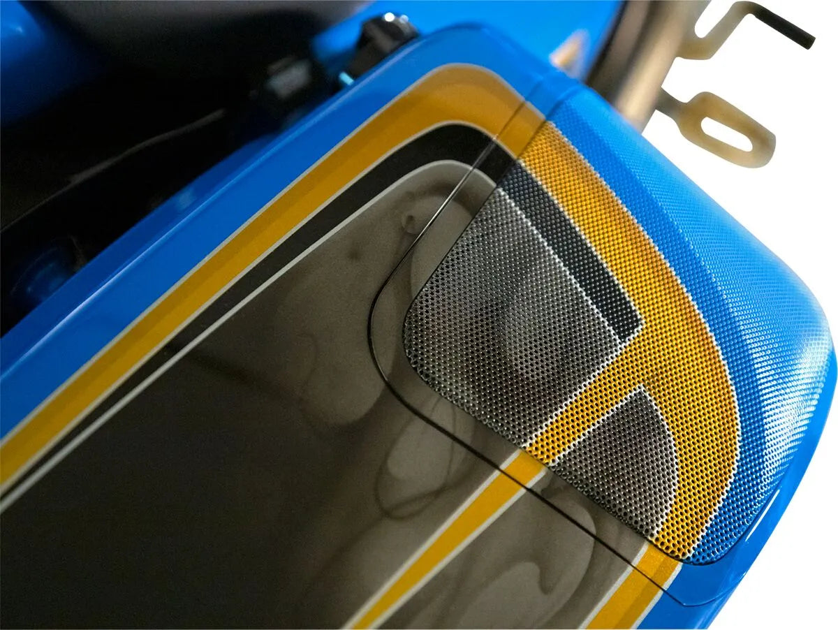 Hogtunes Satteltaschen-Lautsprecherdeckel-Kit - 6x9"