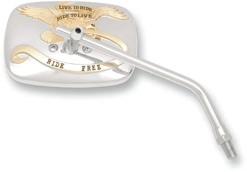 Emgo „Ride Free“ Motorradspiegel aus Stahl