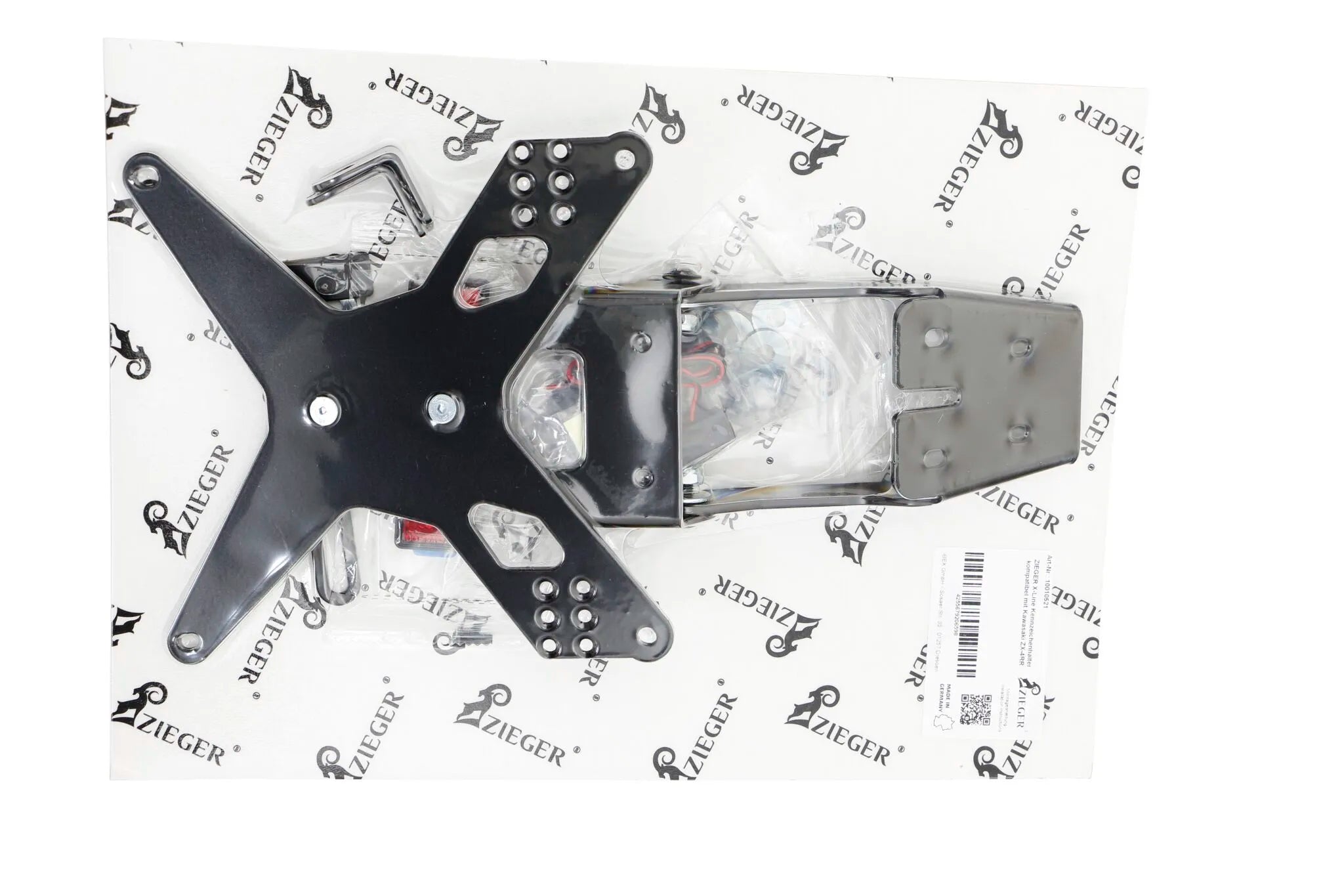 Zieger X-line Kennzeichenhalter Typ E