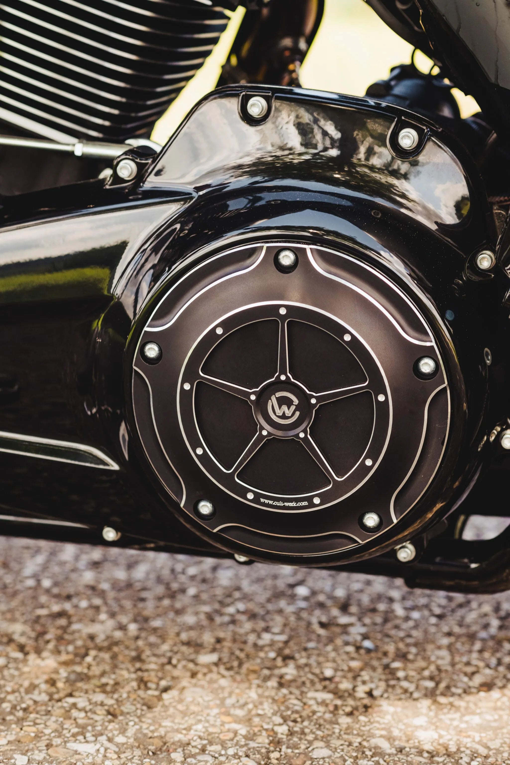 Cult Werk Kupplungsdeckel für Harley-Davidson Touring ab 2018