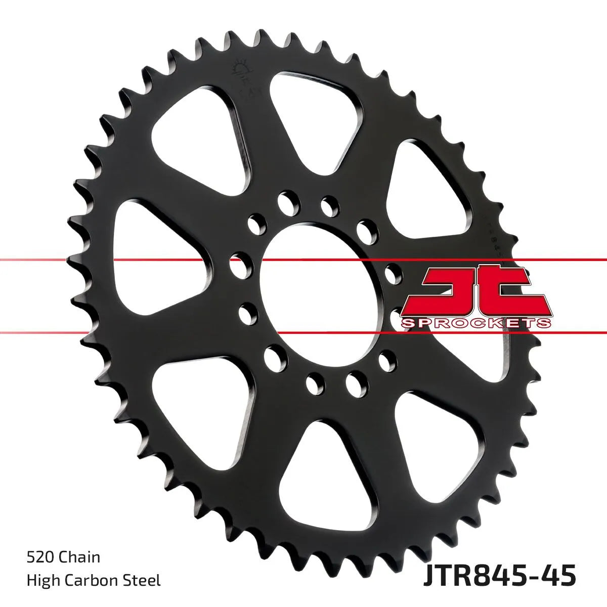JT Sprockets Stahl-Kettenrad hinten - 520, 45 Zähne