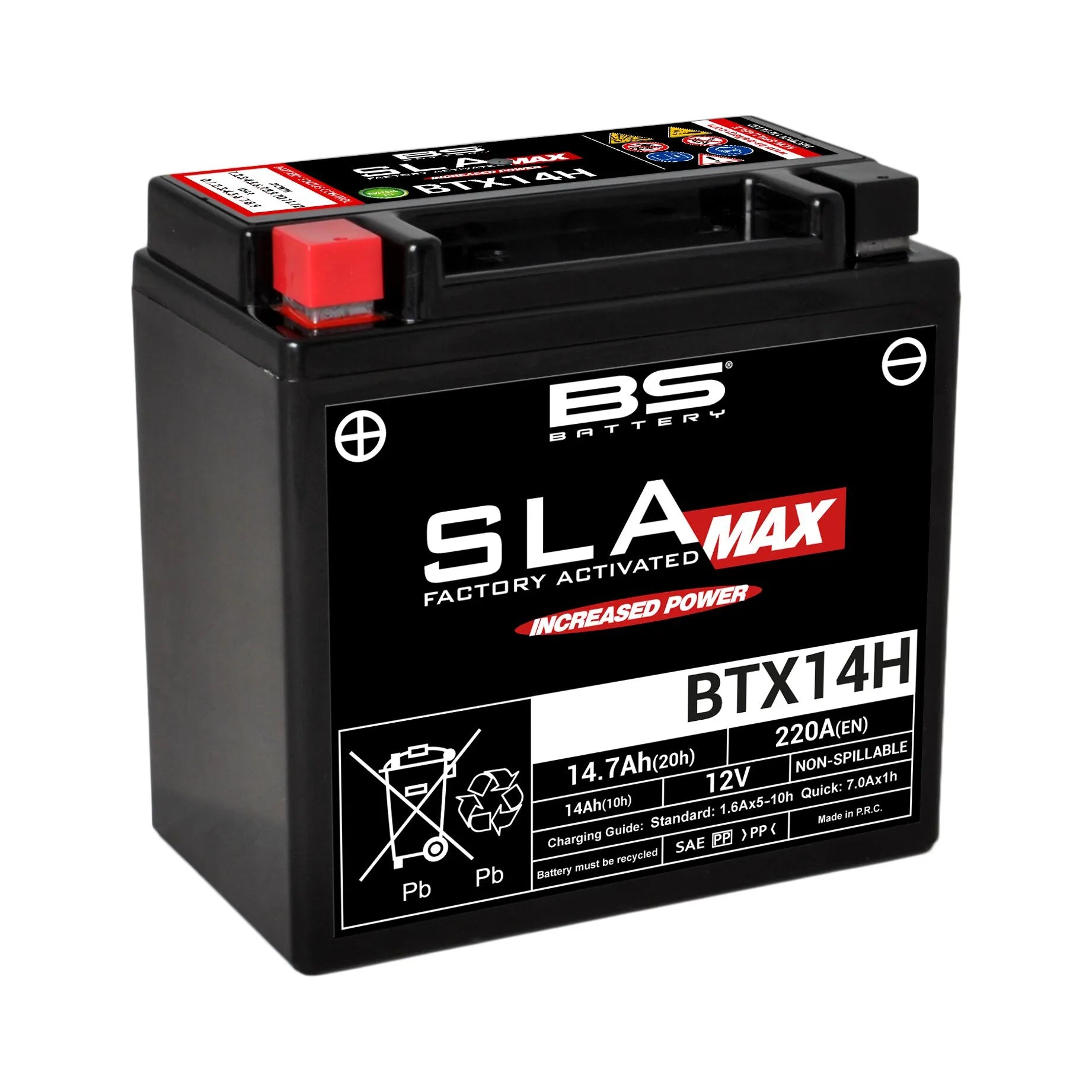 BS Battery Sla Max AGM Batterie - 12 V