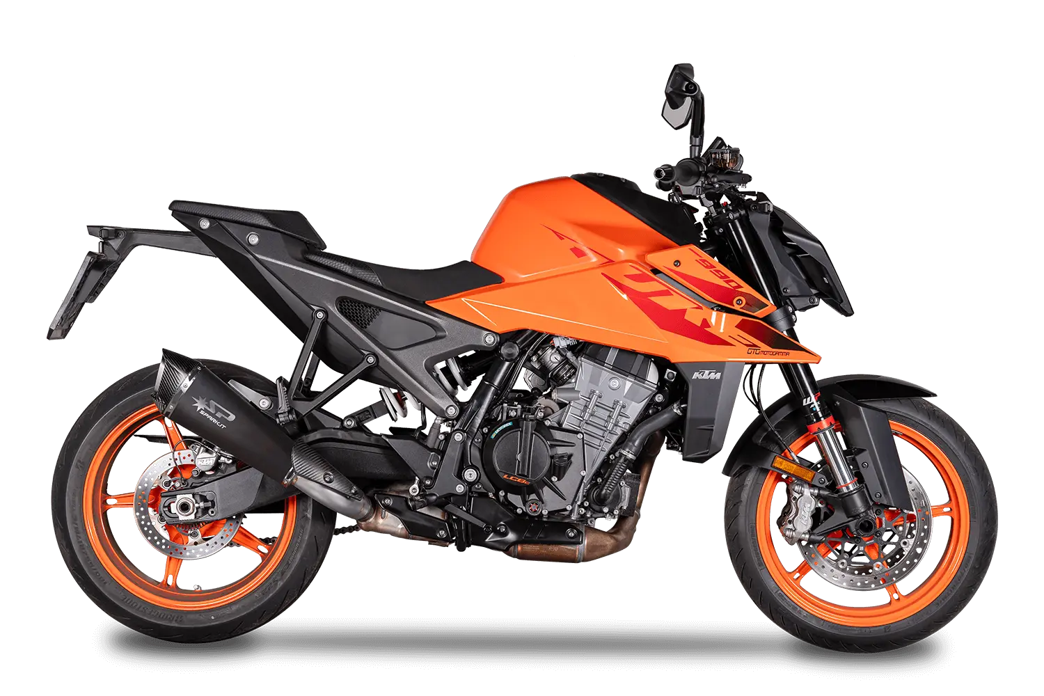 Spark Konix Evo Slip-on Schalldämpfer für OEM-Krümmer