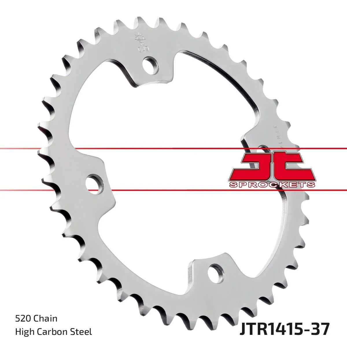 JT Sprockets Stahl-Kettenrad hinten 520-37 Zähne