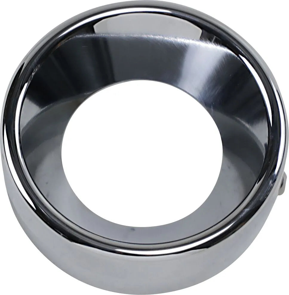 Cobra 4" Billet-Auspuffendrohr, gerade geschnitten, Chrom