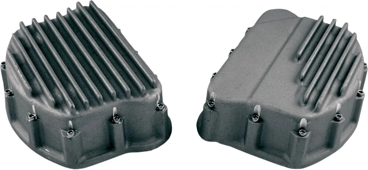 Custom Cycle Engineering gerippte Ventildeckel für Panhead-Motoren