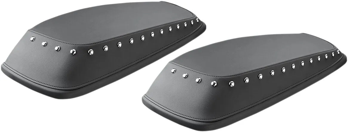 Saddlemen Bagger Deckelabdeckung - Schwarzes Vinyl