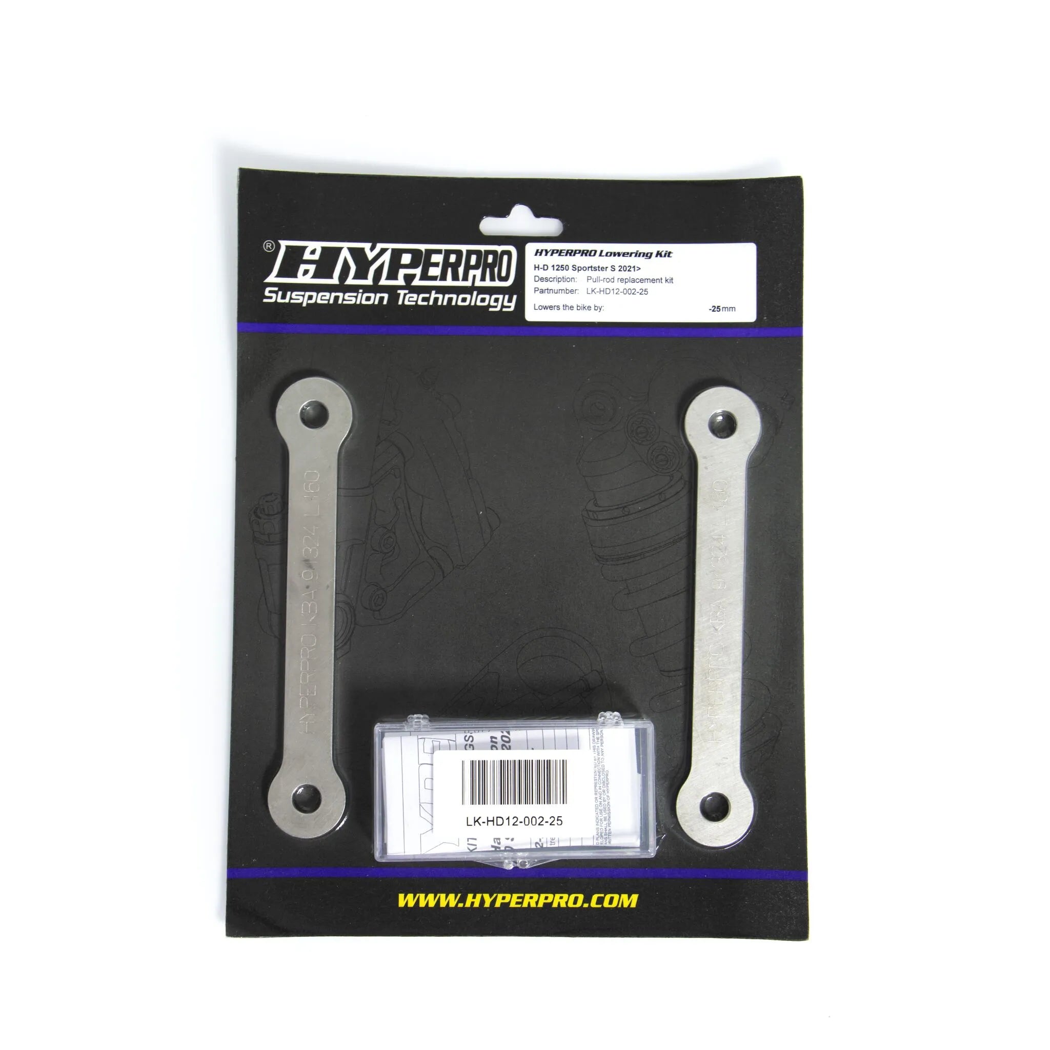 Hyperpro Tieferlegungssatz hinten für Harley-Davidson