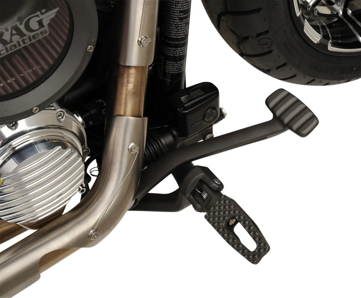 Thrashin Supply P-54 Fußrasten - Schwarz eloxiert