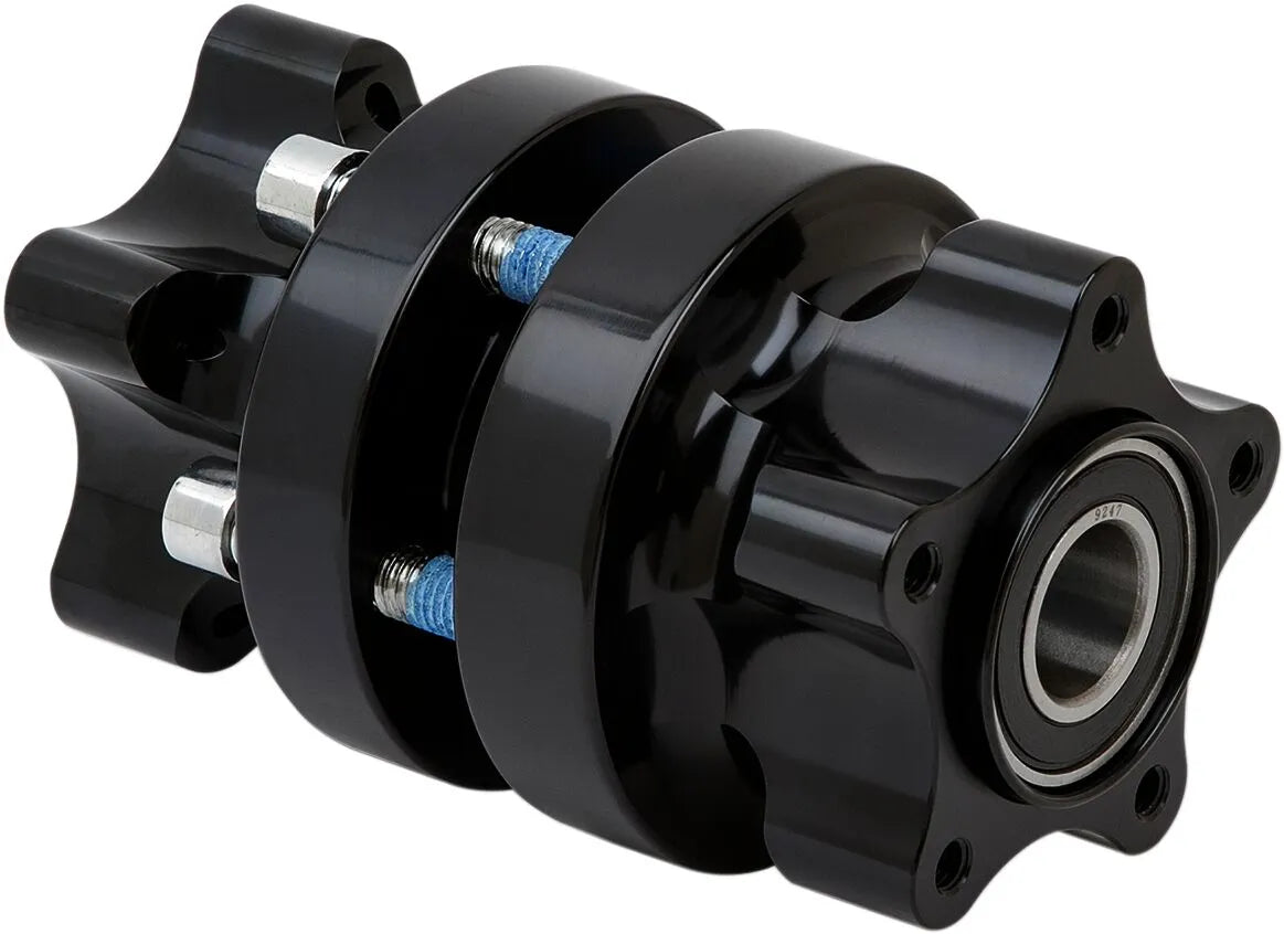 Arlen Ness Cartridge Hub – Billet-Aluminium, schwarz eloxiert