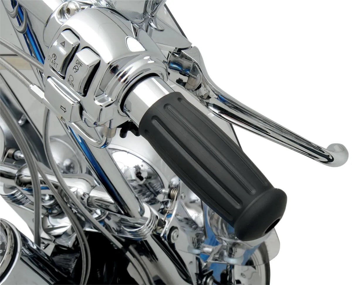 Drag Specialties Griffe im Vintage-Stil - Schwarz/Chrom