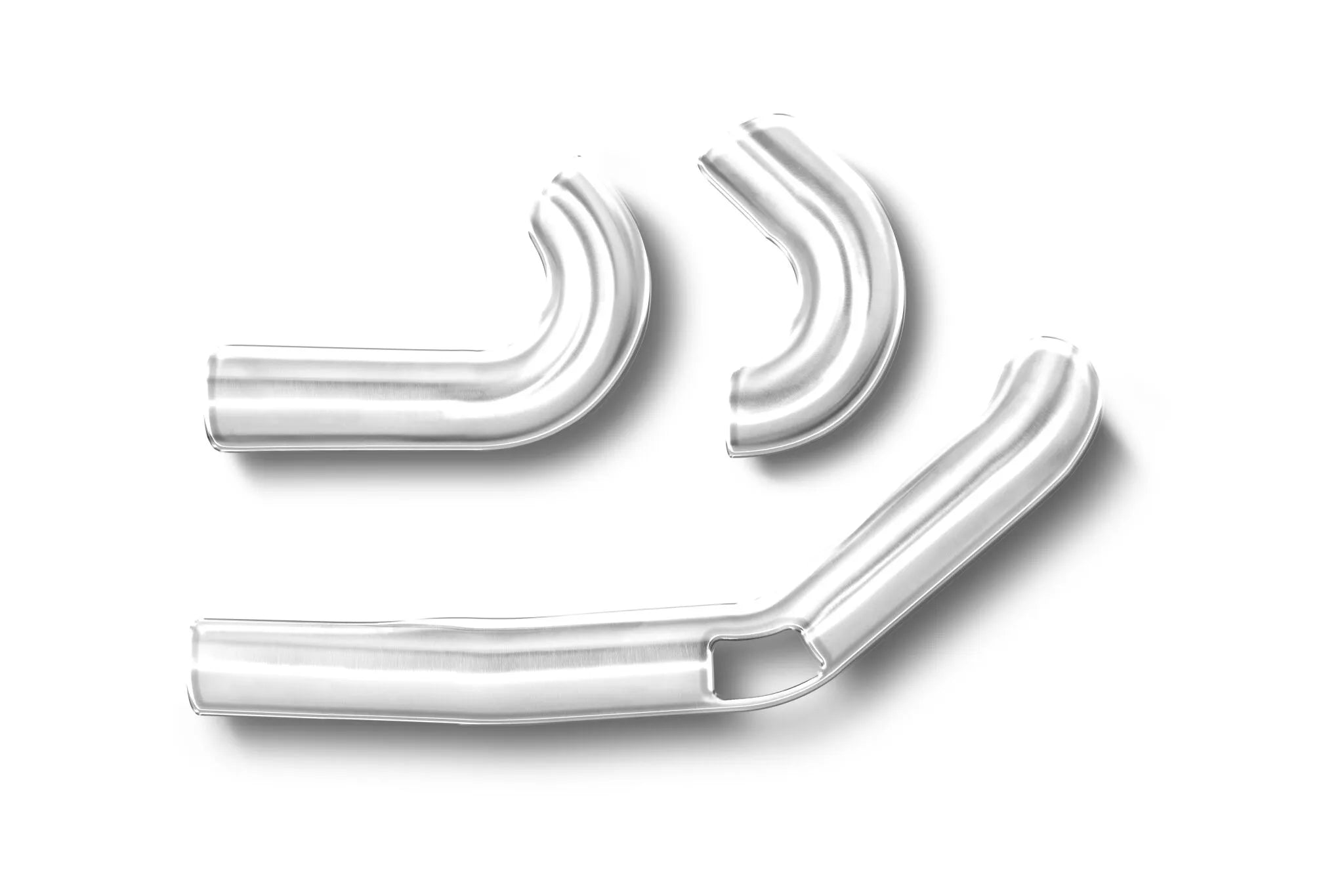 Zard Hitzeschutzblech für 2-in-1-Auspuffanlagen – Poliert