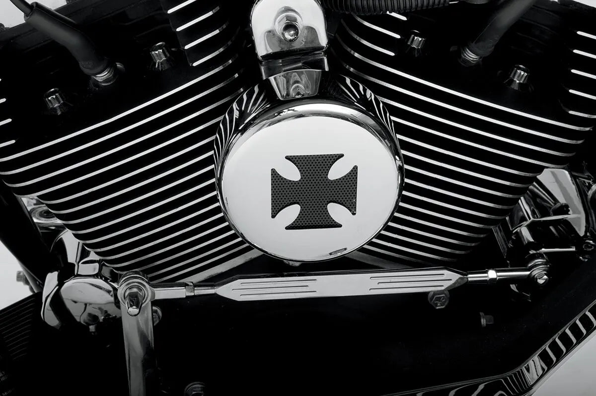 Drag Specialties Hupenabdeckung - Chrom, 4-5/8"