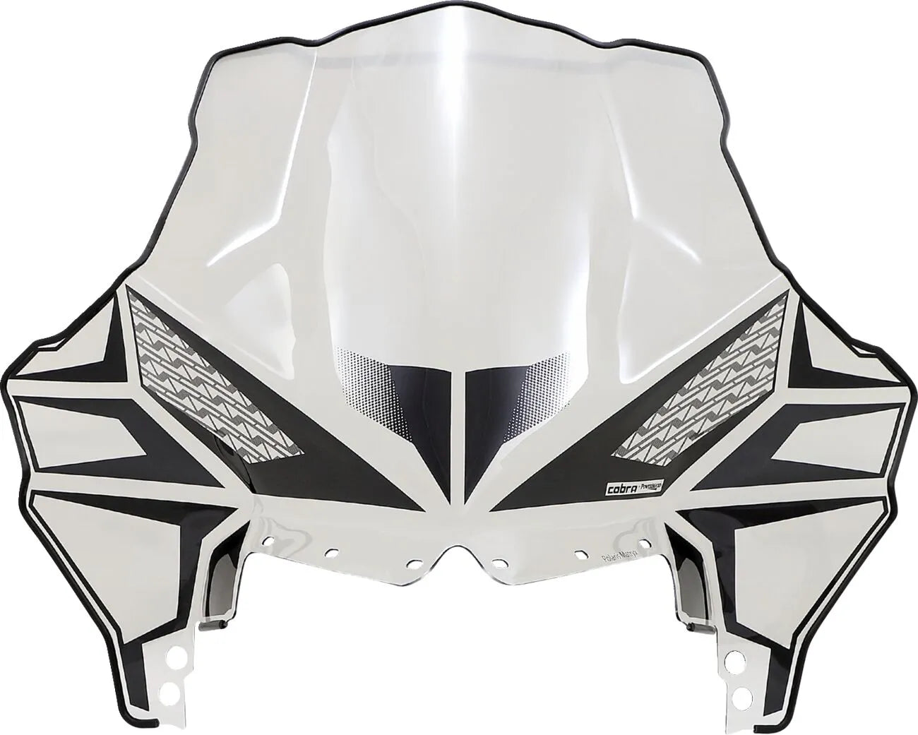 Powermadd Windschutzscheibe – Vollständig ausgestelltes Design