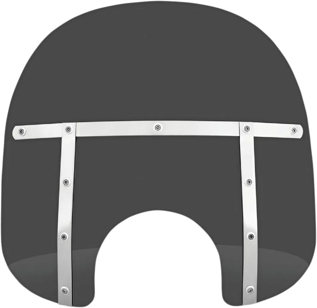 Memphis Shades Fats Windschutzscheibe – Dunkelschwarzer Rauch