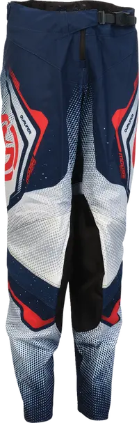 Moose Offroad Jugend-Qualifikationshose – Blau/Rot/Weiß