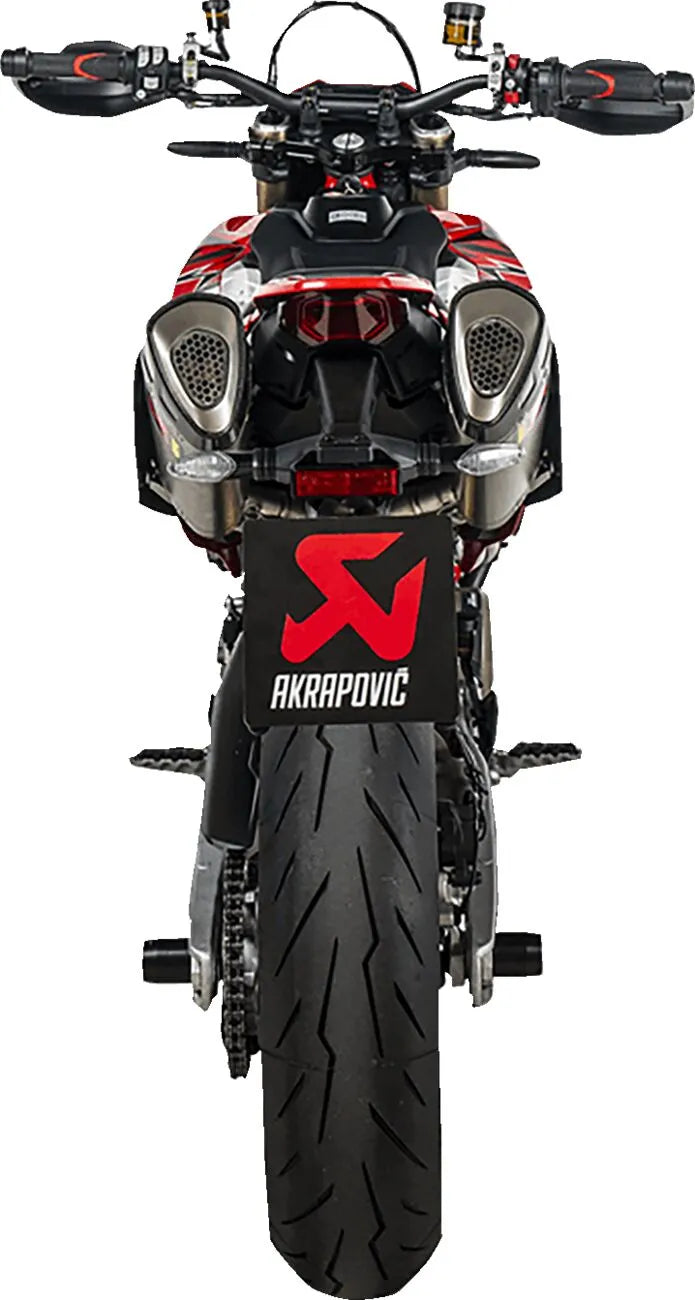 Akrapovic Slip-on Line Schalldämpfer – Titan/Kohlefaser