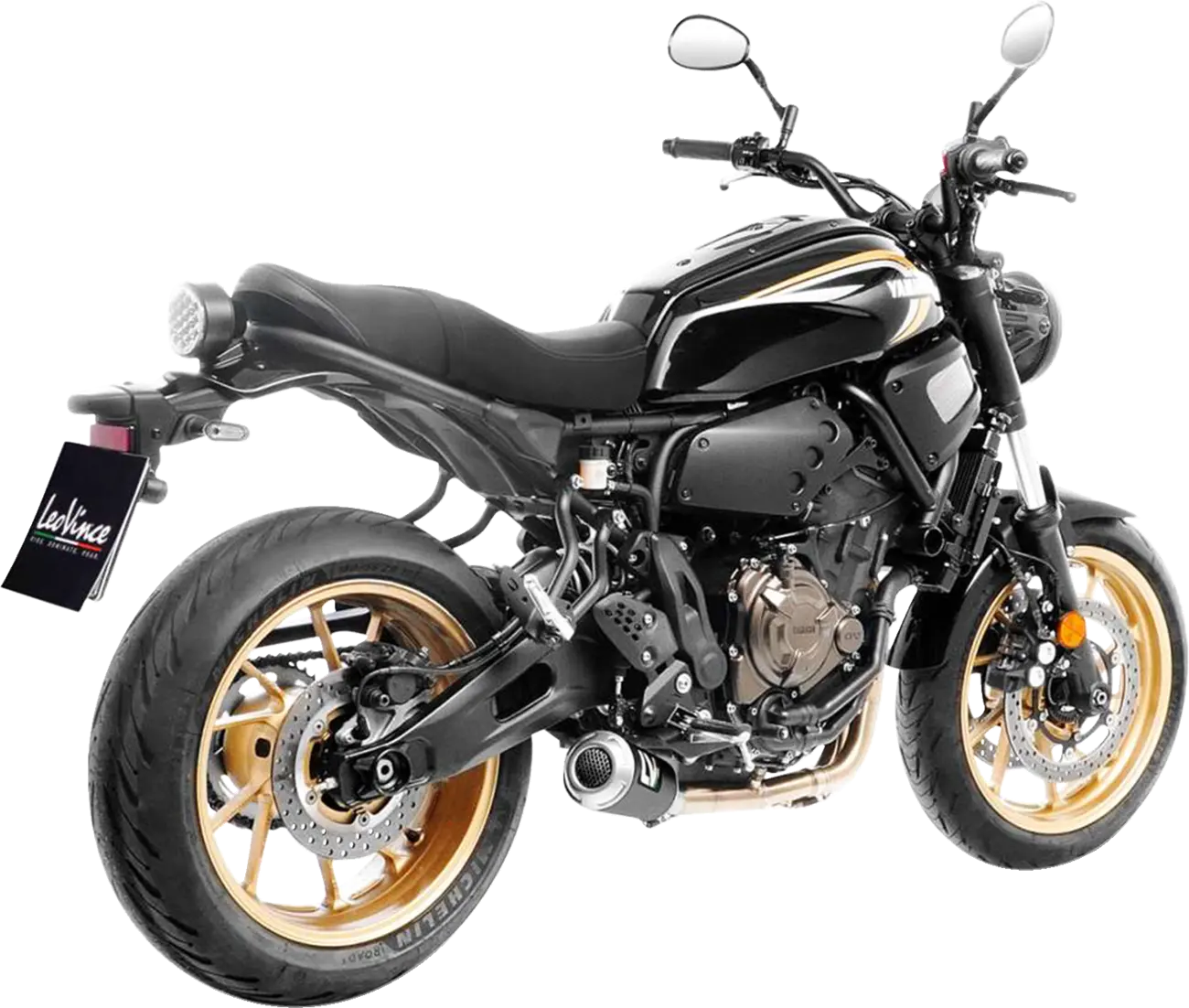 Leovince LV-10 Auspuffanlage Carbonfaser-Schalldämpfer