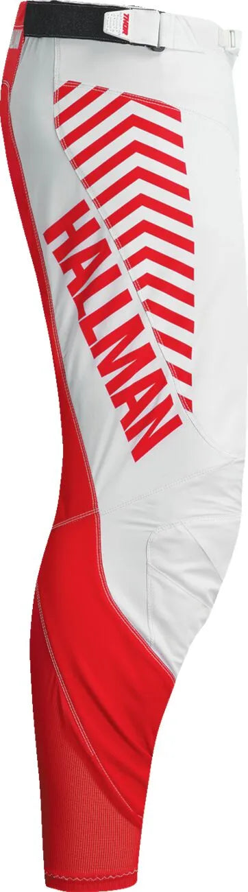 Thor Hallman Differ Slice Hose für Herren – Dunkelgrau/Rot/Weiß
