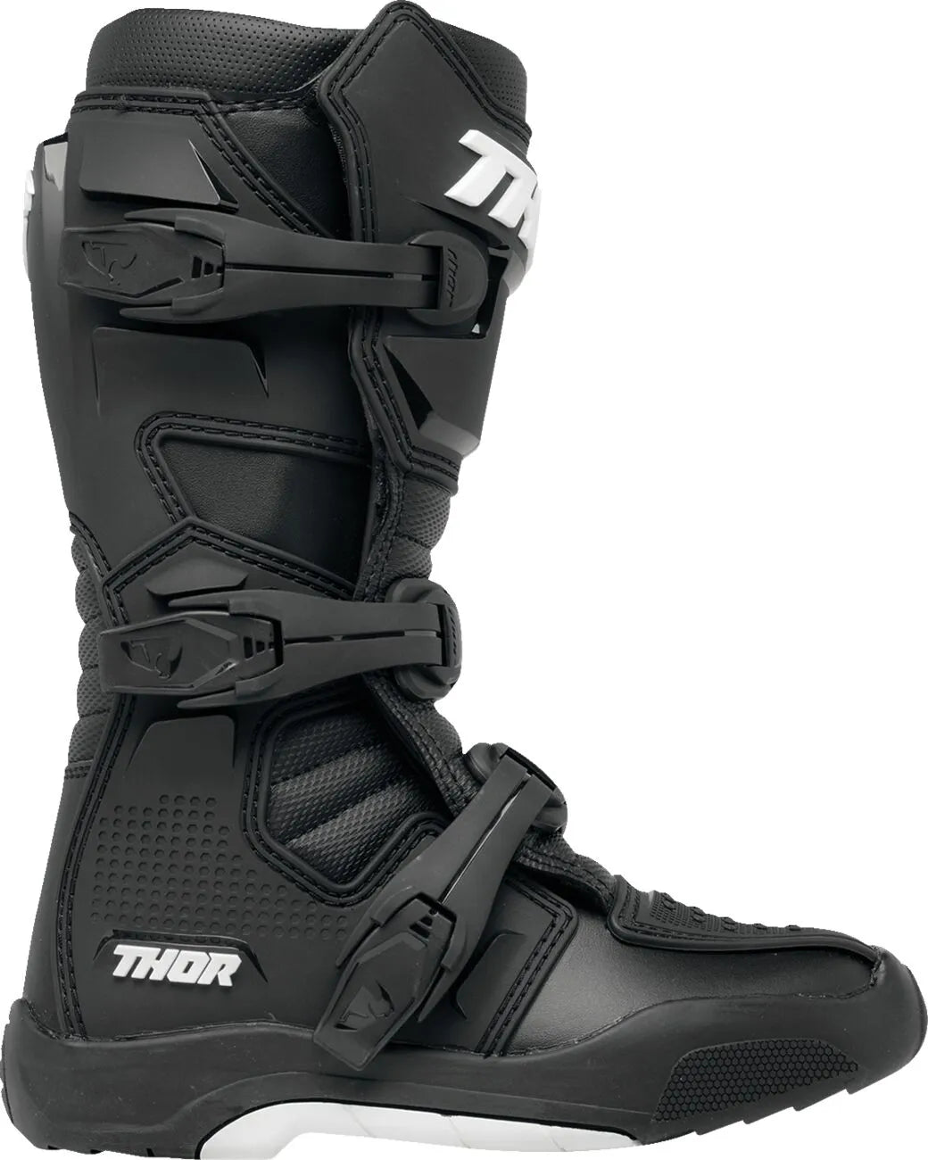 Thor Youth Blitz XR Stiefel Schwarz/Weiß US 1