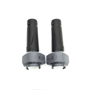 Polisport Gabelschützer - Schwarz/graue Kunststoff-Gabelprotektoren