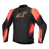 Alpinestars T-SP 1 V2 Wasserdichte Motorradjacke – Schwarz/Rot