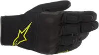 Alpinestars S-max Drystar Handschuhe – Schwarz/Fluoreszierendes Gelb