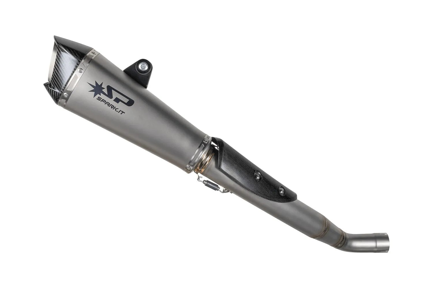 Spark Konix Evo Auspuffanlage Titan/Kohlefaser