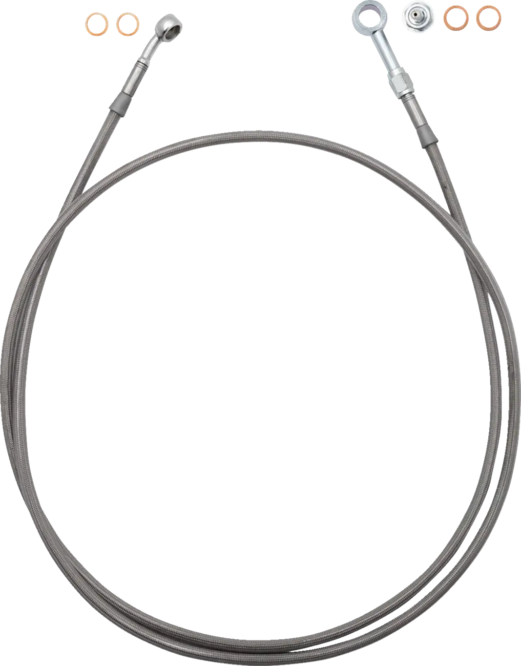 Fat Baggers Inc. Bremsleitung zum einfachen Einbau für ABS-Modelle