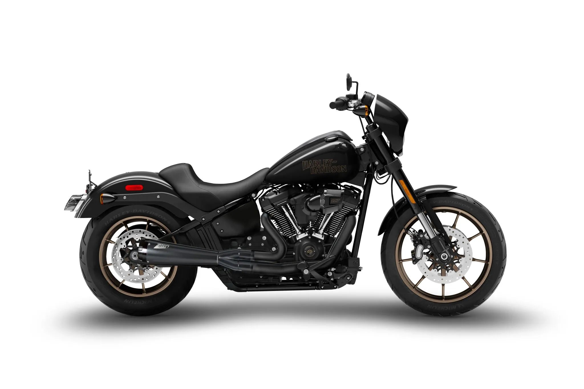 Zard Hitzeschutzblech für 2-in-1-Auspuffanlagen – Schwarz