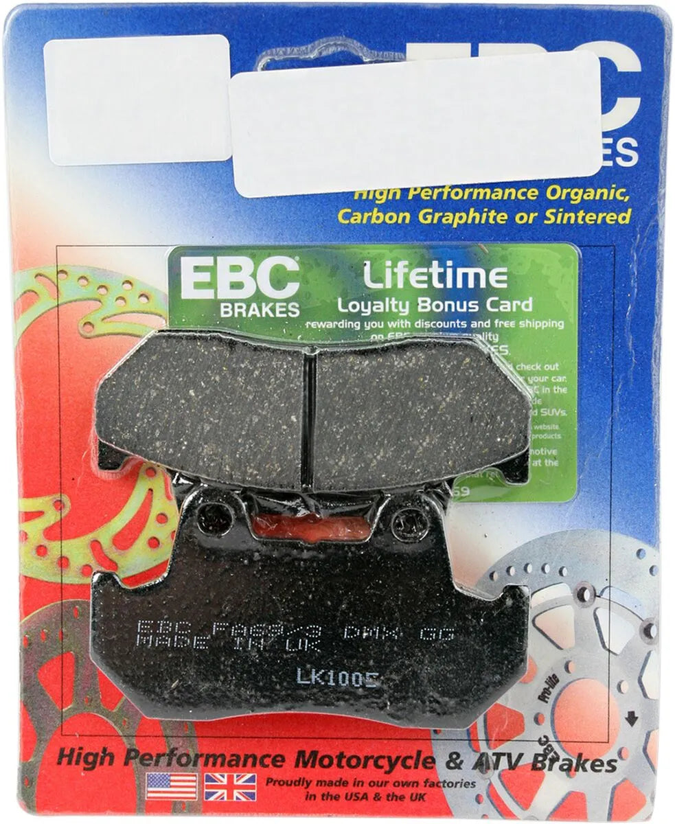 EBC FA693 Bremsbeläge mit organischer Basis (2er-Set)