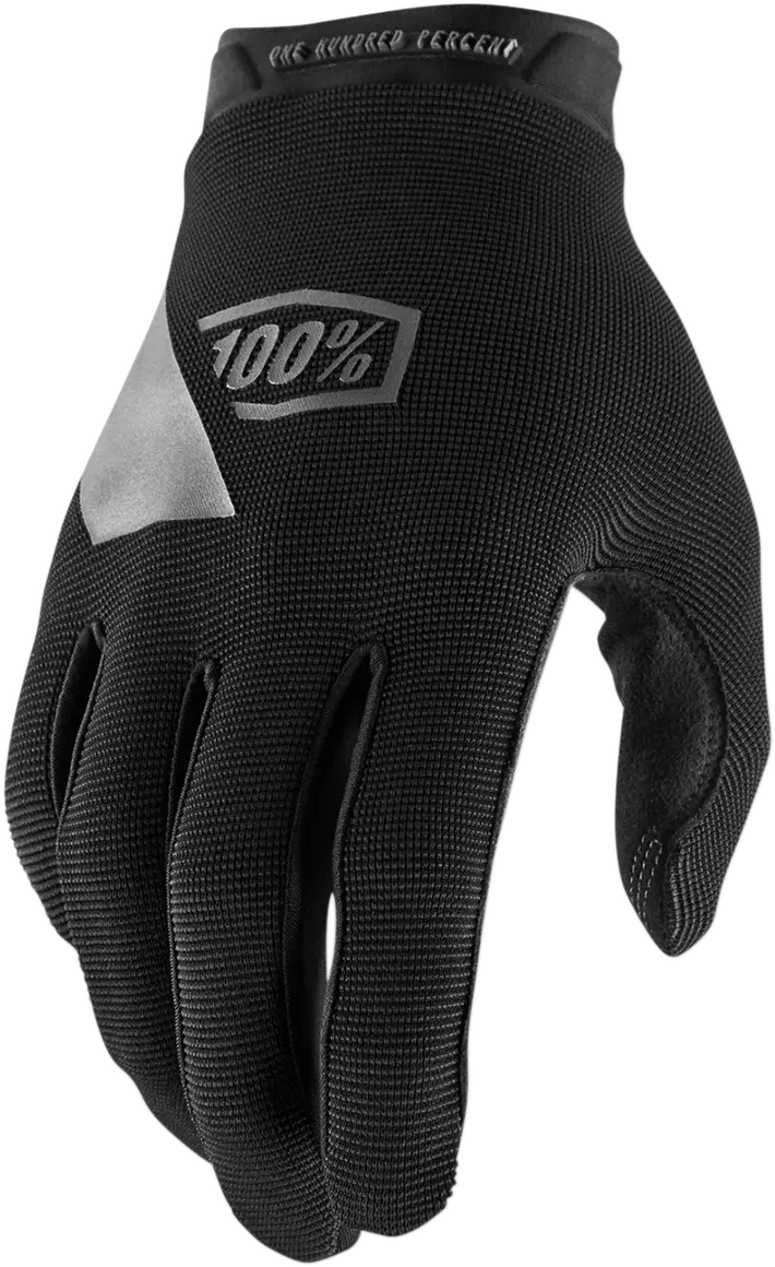 100% Ridecamp Offroad-Handschuhe für Jugendliche – Schwarz