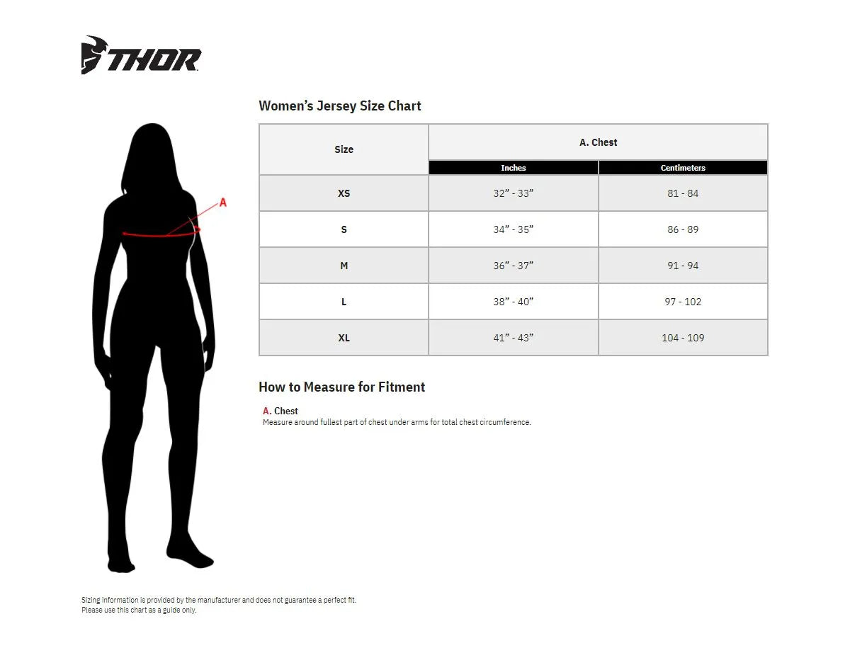 Thor Damen Sportmode Shadow Jersey – Grün/Türkis/Camo Grau