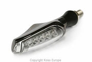 Koso North America LED-Blinker – Schwarz Matt